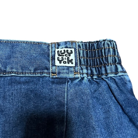 Lucy And Yak Addison Jeans Midwash Blue Organic W38/R High Waisted - Picture 10 of 10
